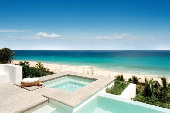 Villa sofisticada en Anguilla con vistas al Caribe Dormitorios, vistas